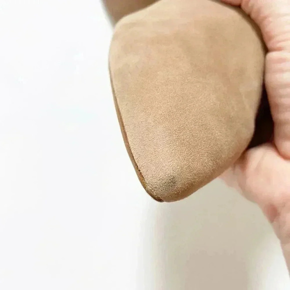 NEW L’AGENCE Aimee Suede Pointed Toe Booties size 37.5 US 7 - Picture 3 of 9